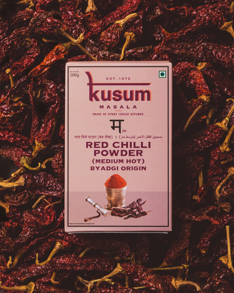 Red Chilli Powder (Medium Hot) Byadgi Origin
