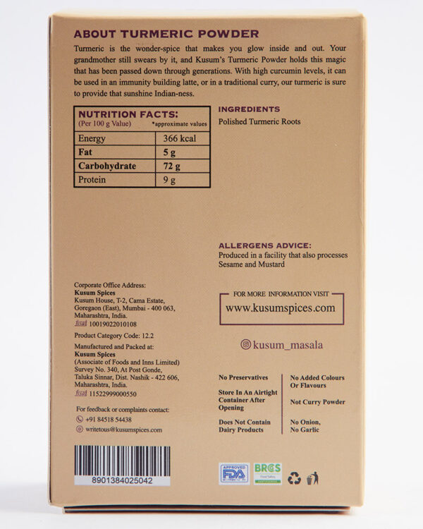 Turmeric Powder Rajapuri Origin