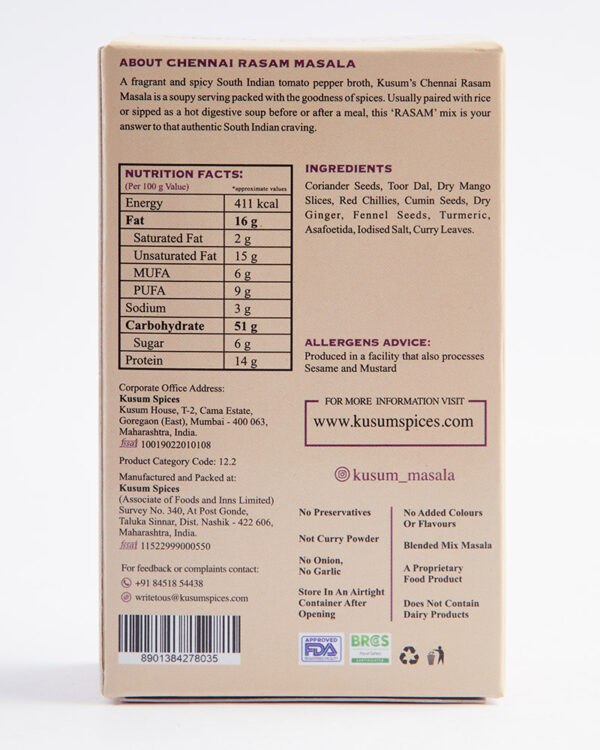 Chennai Rasam Masala